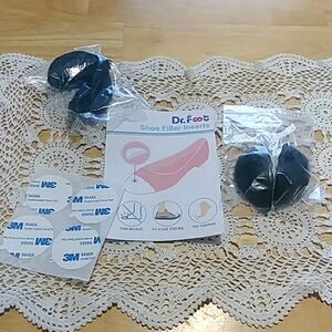Dr. Foot Shoe Filler Inserts, Toe Filler Cushion Inserts